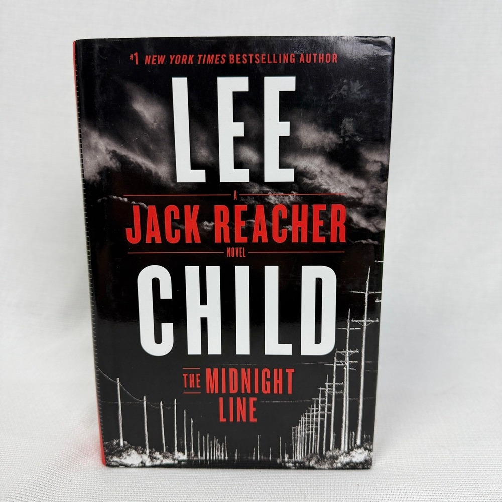 The Midnight Line by Lee Child Jack Reacher Novel‎ Hardcover Book